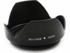 58mm kryt tulipánu pro vlákno objektivu fotoaparátu / fotoaparátu