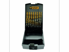 Univerzální vrták Vrták nwka fi 1,00-10,00 mm 19pc CZW-19 HSSE Tin Inox