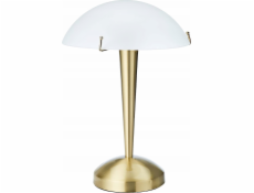 Stolní lampa DELIGHT Trio RL Pilz II R59261008 lampa stolní lampa 1x40W E14 mosaz/bílá