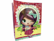 JU-PITER Dárková taška laminovaná Girl 021A 32x40x10cm p12, cena za 1 ks.