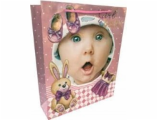 JU-PITER Bobas laminovaná dárková taška 128g 006L 31,5x39,5x9cm p12, cena za 1 ks.