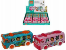 Hipo Friction zvířecí autobus 12cm 2 barvy 958-3 HIPO p12 mix cena za 1 ks