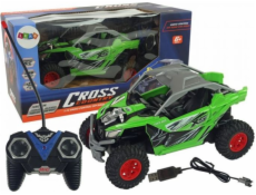 Lean Šport Off-Road Auto Cross Country diaľkové ovládanie 27 MHz Zelená
