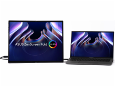 ASUS ZenScreen Fold OLED MQ17QH 17,3  prenosný USB-C monitor 2560x1920 0,2ms 350cd miniHDMI 2xUSB-C