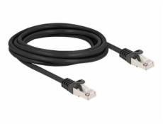 Delock - Síťový kabel - RJ-50 (M) do RJ-50 (M) - 3 m - S/FTP - provedení bez hrbolků - černá