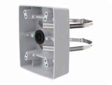 AXIS T91B57 - Sada pro montáž stožáru - montáž na sloupek - interiér, venkovní použití - bílá - pro AXIS A9188-VE, Q6318-LE 50, T91G61, T91H61, T98A15-VE, T98A16-VE, T98A17-VE, T98A18-VE