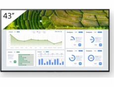 Sony Bravia Professional Displays FW-43BZ30L - 43  Třída úhlopříčky BZ30L Series displej LCD s LED podsvícením - digital signage - Android TV - 4K UHD (2160p) 3840 x 2160 - HDR - Direct LED