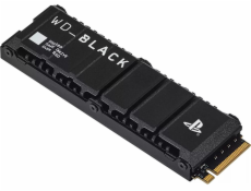 WD Black SN850P NVMe SSD WDBBYV0020BNC-WRSN - SSD - 4 TB - interní - M.2 2280 - PCIe 4.0 x4 (NVMe) - integrovaný chladič - pro Sony PlayStation 5