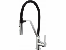 Invena Terra stojací kuchyňská baterie černá (BZ-54-L04)