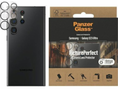PanzerGlass PicturePerfect - Chránič na objektiv pro mobilní telefon - barva rámu černá - pro Samsung Galaxy S23 Ultra
