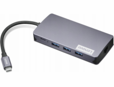 Lenovo Dock CONS - Lenovo 150 - USB-C Travel (100W max), 1x USB-C, 3x USB-A, 1x HDMI, 1x VGA, 1x RJ45, 1x TF/SD čtečka