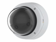 AXIS P3818-PVE - Síťová panoramatická kamera - kupole - venkovní - odolná vůči povětrnostním vlivům - barevný - 13 MP - 5120 x 2560 - pevné ohnisko - audio - GbE - H.264, MPEG-4, AVC, HEVC, H.265, MJP