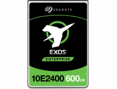 Seagate Exos 10E2400 ST600MM0099 - Generation 10K.9 - Hybridní pevný disk - 600 GB (16 GB Flash) - interní - 2.5  SFF - SAS 12Gb/s - 10000 ot/min. - vyrovnávací paměť: 256 MB