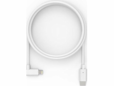 Compulocks 6FT USB-C Male to 90 Degree Lightning Charging Cable Right Angle - Kabel Lightning - 24 pin USB-C s piny (male) rovné do Lightning s piny (male) pravoúhlý - 1.83 m - bílá - pro Compulocks i