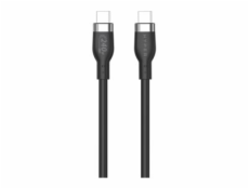 HyperJuice - USB kabel - 24 pin USB-C (M) do 24 pin USB-C (M) - USB 2.0 - 1 m - napájení USB (240 W), technologie Extended Power Range (EPR) - černá