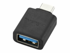 Kensington CA1010 - USB adaptér - 24 pin USB-C (M) do USB typ A (F) - 5 V - 3 A - neobsahuje halogen, lisovaný - černá
