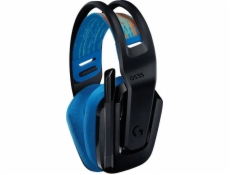 Logitech G535 LIGHTSPEED Wireless Gaming Headset, černá/modrá