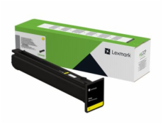 Lexmark - Žlutá - originální - pouzdro - kazeta s barvivem LRP, LCCP - pro Lexmark XC9635, XC9645, XC9655