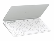 Logitech Keys-To-Go 2 for iPad - Klávesnice - vestavěný kryt - bezdrátový - Bluetooth LE - QWERTY - US mezinárodní - bledě šedá