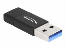Delock - USB adaptér - USB typ A (M) do 24 pin USB-C (F) - USB 3.2 Gen 2 - 5 V - 3 A - černá