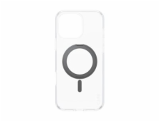 CARE by PanzerGlass - Zadní kryt pro mobilní telefon - kompatibilita s MagSafe - recyklovaný plast - průhledná, černá - pro Apple iPhone 16 Pro Max