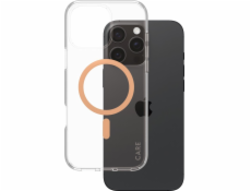 CARE by PanzerGlass Urban Combat - Zadní kryt pro mobilní telefon - kompatibilita s MagSafe - recyklovaný plast - broskvový, průhledná - pro Apple iPhone 16 Pro Max