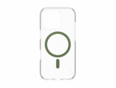 CARE by PanzerGlass Urban Combat - Zadní kryt pro mobilní telefon - kompatibilita s MagSafe - termoplastický polyuretan (TPU), polykarbonát (PC), oleofóbní povrch - pikantní zelená, průhledná - pro Ap