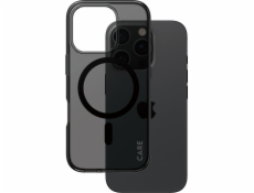 CARE by PanzerGlass Urban Combat - Zadní kryt pro mobilní telefon - kompatibilita s MagSafe - termoplastický polyuretan (TPU), polykarbonát (PC), oleofóbní povrch - kouřová smokey - pro Apple iPhone 1