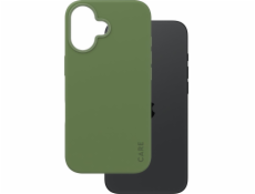 CARE by PanzerGlass - Zadní kryt pro mobilní telefon - kompatibilita s MagSafe - termoplastický polyuretan (TPU), polykarbonát (PC), oleofóbní povrch - pikantní zelená - pro Apple iPhone 16