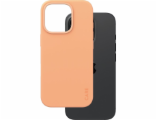 CARE by PanzerGlass - Zadní kryt pro mobilní telefon - kompatibilita s MagSafe - termoplastický polyuretan (TPU), oleofóbní povrch, polykarbonát (PC) - broskvová jemná chlupatost - pro Apple iPhone 16