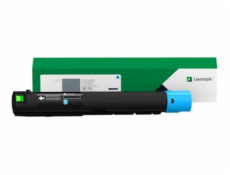 Lexmark - Azurová - originální - kazeta s barvivem LCCP, LRP - pro Lexmark CX931dse