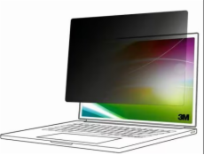 3M - Filtr pro zvýšení soukromí k notebooku - jasná obrazovka, 16:10 - lepicí - 13.3  - černá