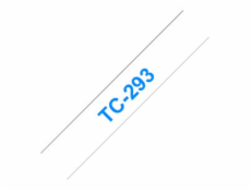 Brother - Bílá, modrá - Role (0,9 cm x 7,7 m) 1 kusy páska pro tiskárnu - pro P-Touch PT-15, PT-20, PT-2000, PT-3000, PT-500, PT-5000, PT-6, PT-8, PT-8E