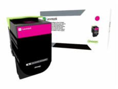 Lexmark 800X3 - Extra vysoká výtěžnost - purpurová - originální - kazeta s barvivem LCCP - pro Lexmark CX510de, CX510de SPR Columbia, CX510dhe, CX510dthe