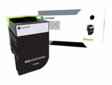 Lexmark 800X1 - Extra vysoká výtěžnost - černá - originální - kazeta s barvivem LCCP - pro Lexmark CX510de, CX510de SPR Columbia, CX510dhe, CX510dthe