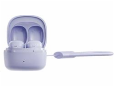 CANYON OnGO 4 Mini TWS BT sluchátka s mikrofonem, BT V5.3 JL 6983D2, pouzdro 180mAh+30mAh až 24h, fialová