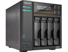 Asustor Lockerstor 4 Gen3 AS6804T   4x 2,5 /3,5  SATA III/ 16GB RAM/ Dual 10GbE/ 4x M.2 SSD