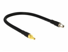 Delock CFD400 LLC400 low loss - Prodlužovací anténní kabel - RP-SMA (F) do RP-SMA (M) - 40 cm - CFD-400 - černá