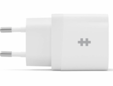 HyperJuice - Síťový adaptér - 20 Watt - PD - 2 výstupní konektory (USB, 24 pin USB-C) - bílá - Evropa
