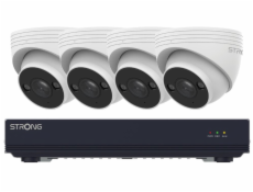 STRONG TUR05DL0-P PoE KIT/ Turret/ 5Mpix/ 1x NVR NVR1120-8P/ 4x IP kamera TUR05DL0-P/ HDMI/ VGA/ USB/ LAN