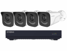 STRONG BUL05DL0-P PoE KIT/ Bullet/ 5Mpix/ 1x NVR NVR1120-8P/ 4x IP kamera BUL05DL0-P/ HDMI/ VGA/ USB/ LAN