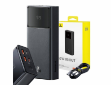 Power banka Baseus Star-Lord 20000mAh 65W 2x USB-A/micro USB/USB-C černá