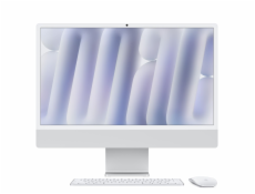 Apple iMac 24/23,5 /4480 x 2520/M4/16GB/256GB SSD/M4/Sequoia/Silver/1R