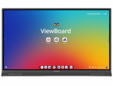 ViewSonic Flat Touch Display IFP6553/ 65 / UHD/450nits, 5000:1, 8G RAM/128GB/HDMI/VGA/USB-C /RJ45 x2, RS232 x1, Grey