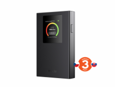 Tenda 4G185v4 4G LTE Mobile AX300 Wi-Fi battery modem router, LCD, WPA 3, USB-C