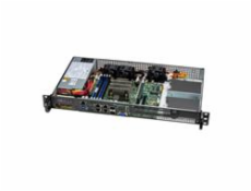 SUPERMICRO 1U server D-1718T , 4x RDIMM, 2x3.5 /4x2.5(opt) SATA3, 4x1GbT,2x25GbSFP28, 200W, IPMI