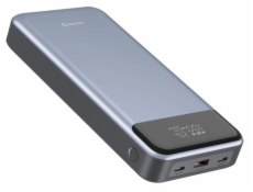Swissten power bank 30000 mah pro notebooky 133w power delivery grey