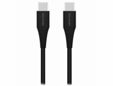 Swissten nabíjecí kabel usb-c / usb-c 1,0 m černý