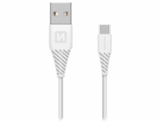 Swissten datový kabel usb/usb-c bílý 1,2m