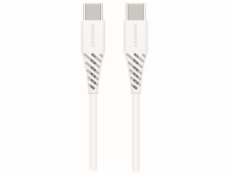 Swissten datový kabelusb-c/usb-c bílý 1,2m  (eco balení)